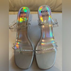Mootsies Tootsies,  slip on , high heeled dress shoes.  Size 8.